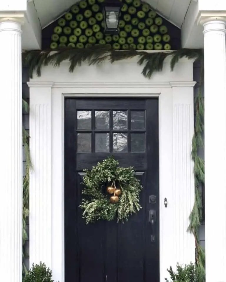 Metallic Bell Wreath