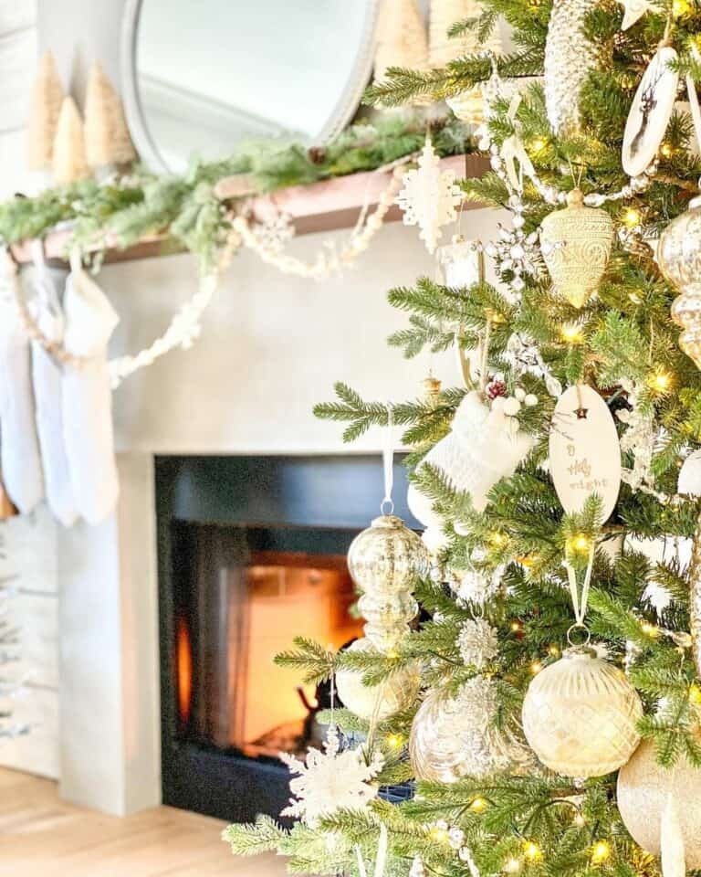 Metallic Gold Ornaments
