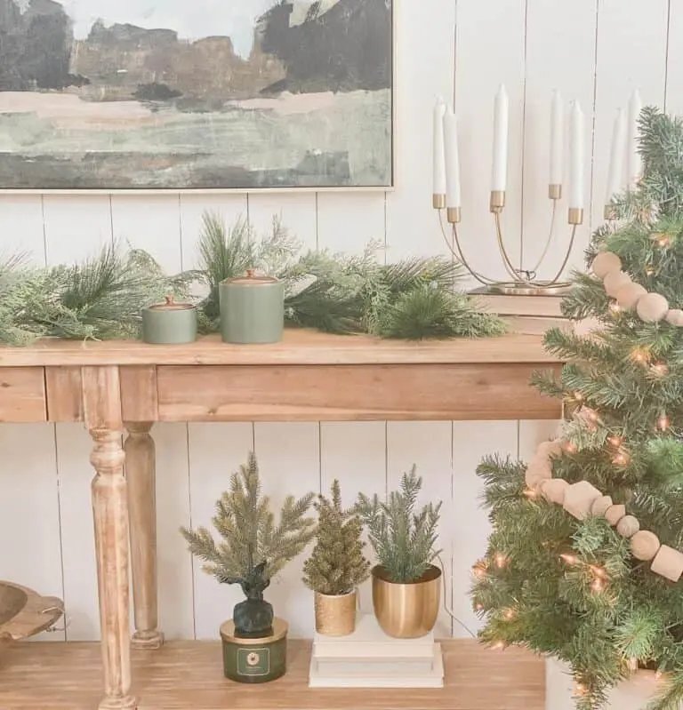 Metallic Tree Planters