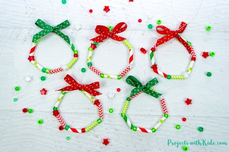 Mini Paper Wreaths