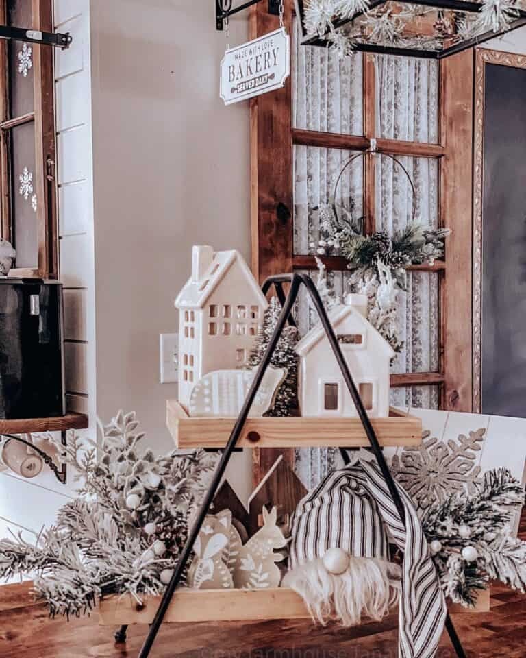 Miniature Village Display