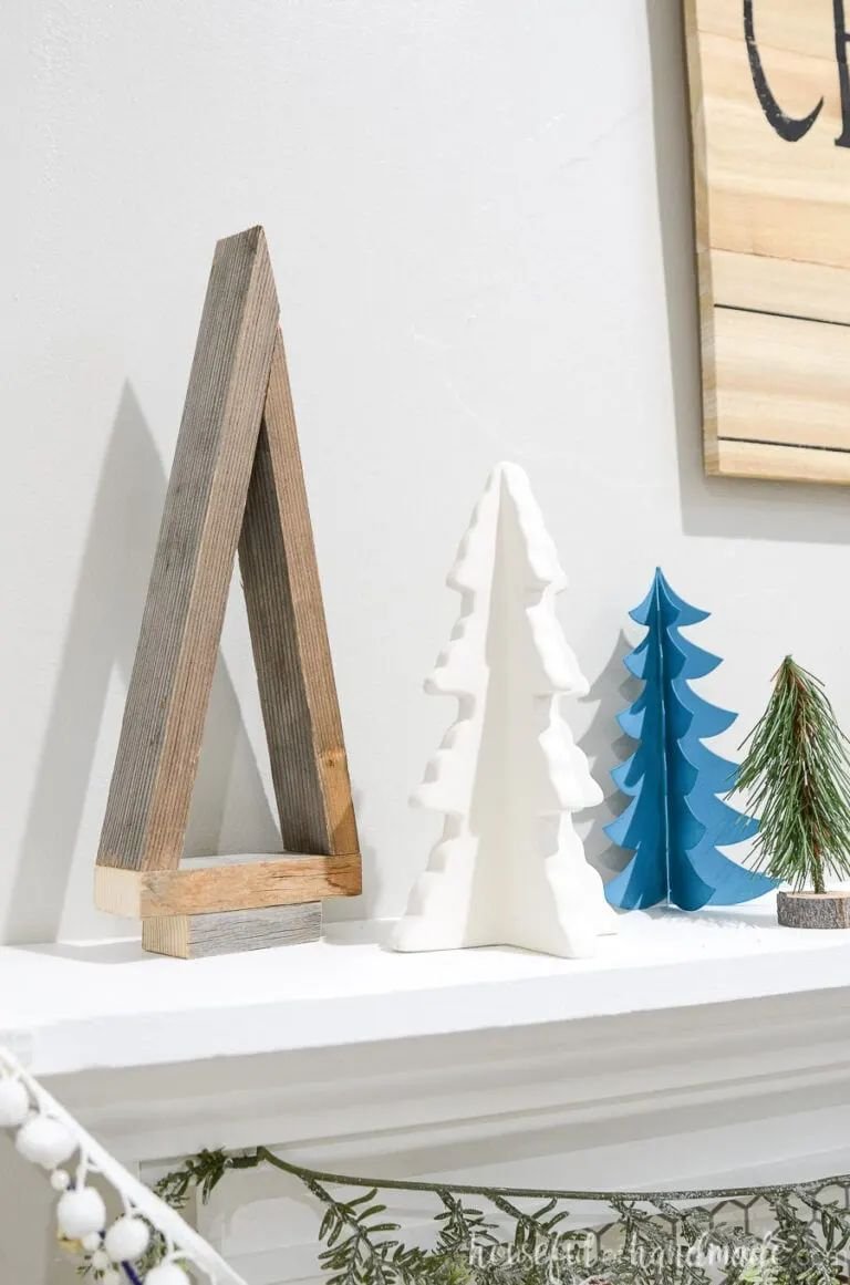 Minimalist Wood Trees