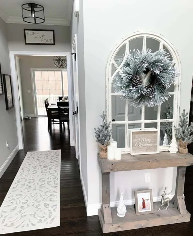 Mixed Wood Console
