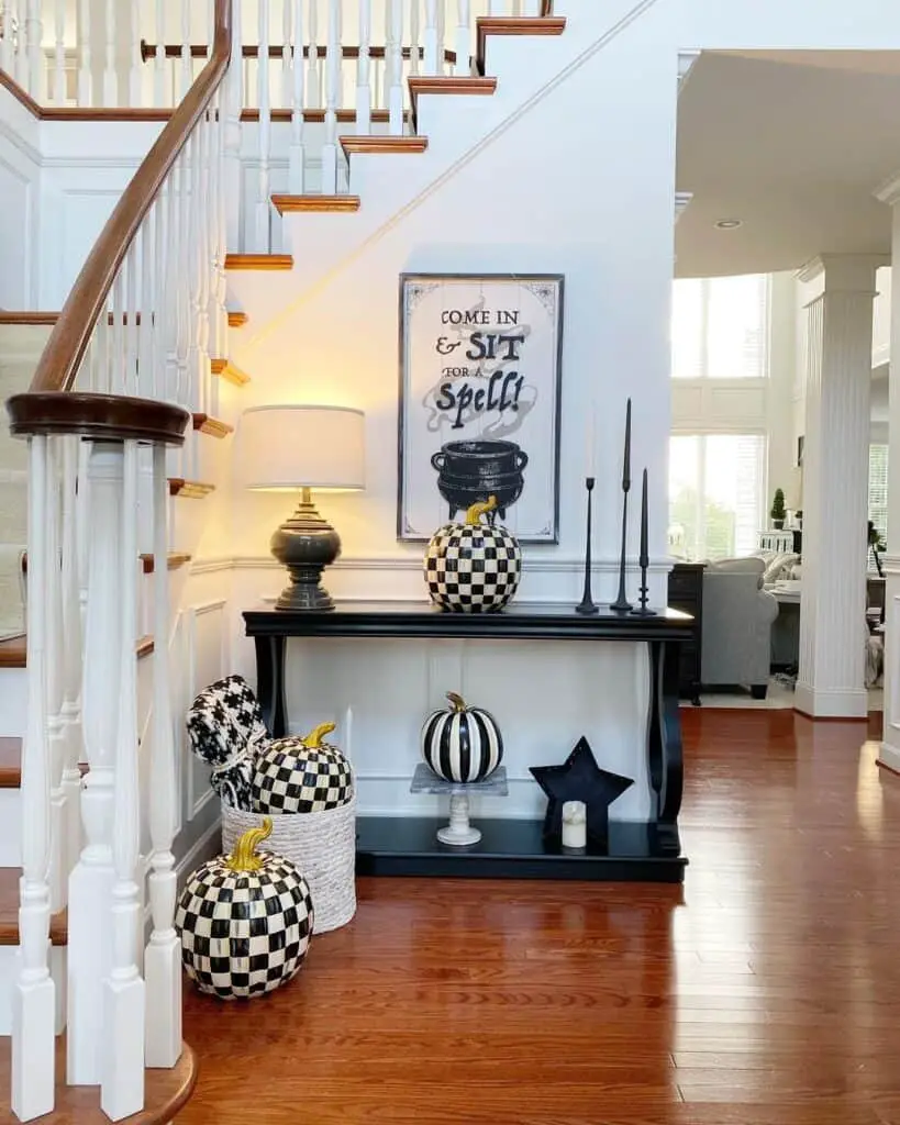 Modern Pumpkin Decor
