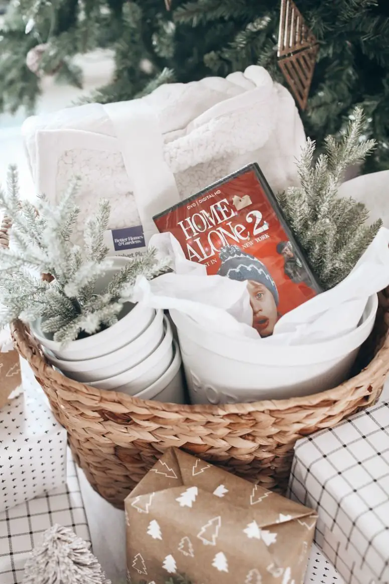 Movie Night Basket