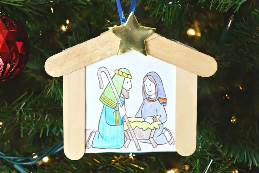 Nativity Scene Ornaments