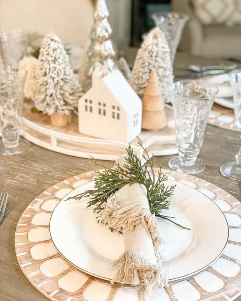 Neutral Table Setting