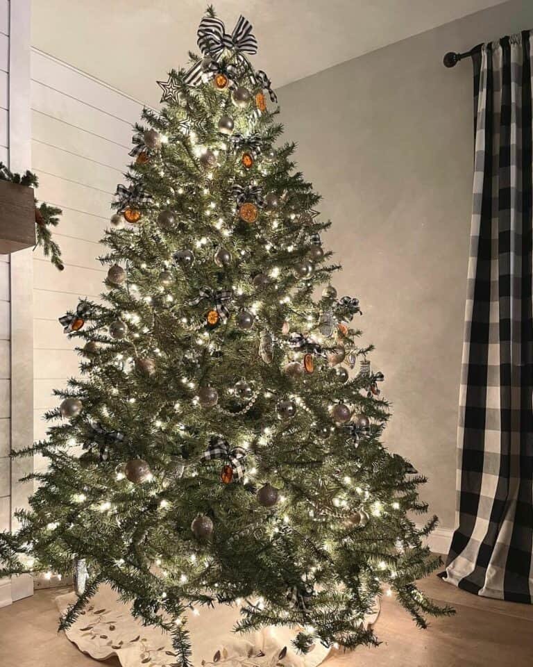 Neutral Tree Ornaments