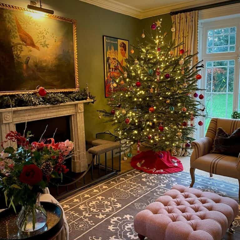 Olive Green Christmas