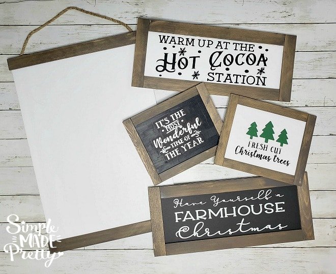 Paint Stick Signs