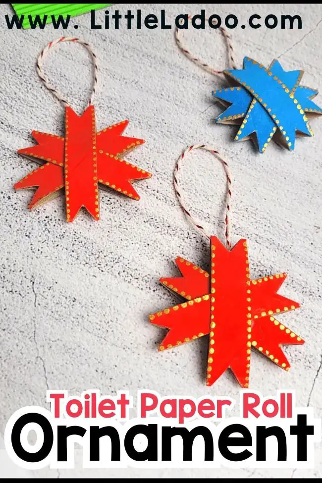 Painted Cardboard Ornaments