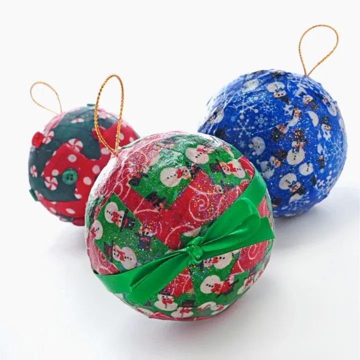 Paper Christmas Ornaments
