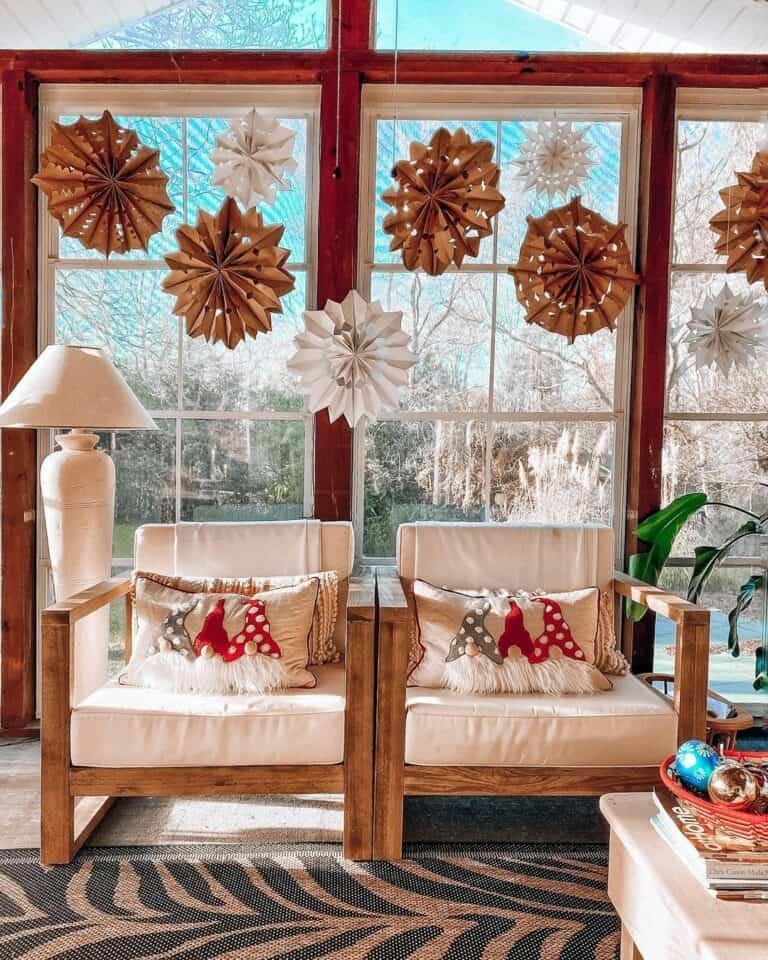 Paper Snowflake Decorations