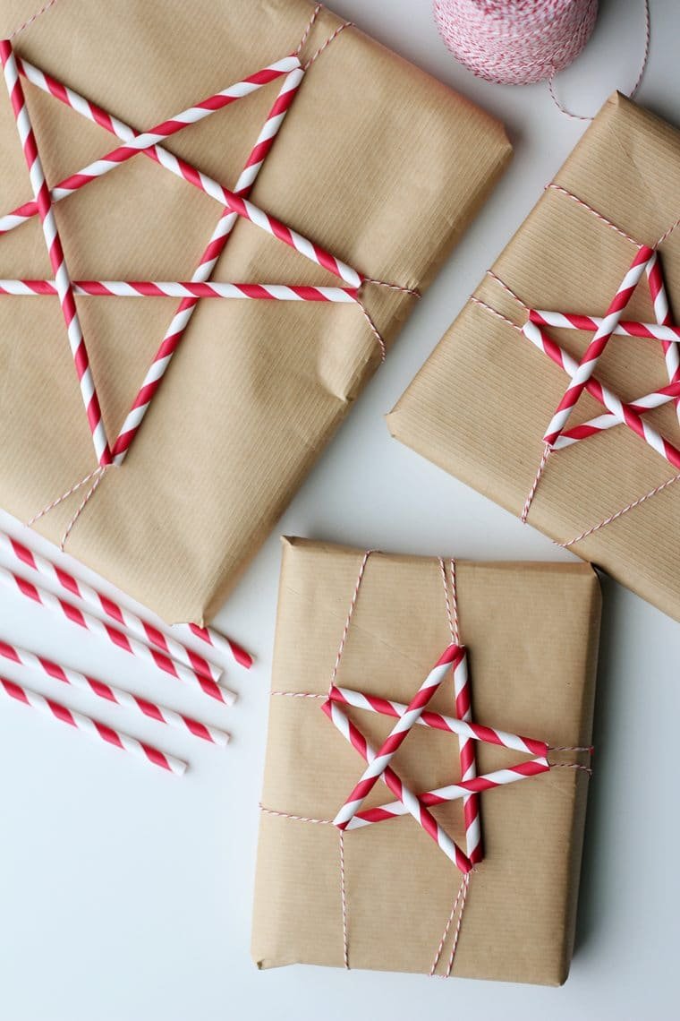 Paper Straw Stars