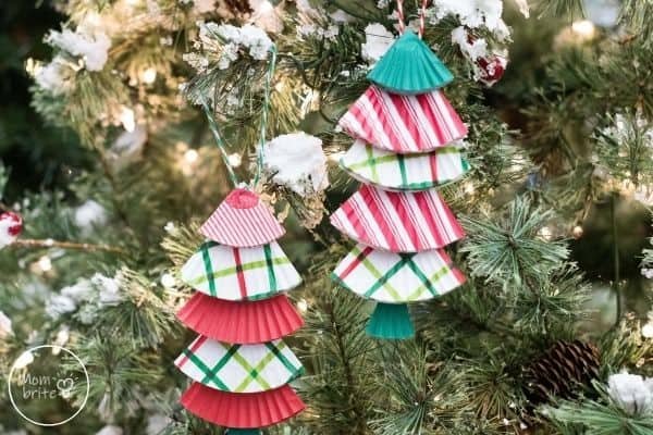 Paper Tree Ornaments