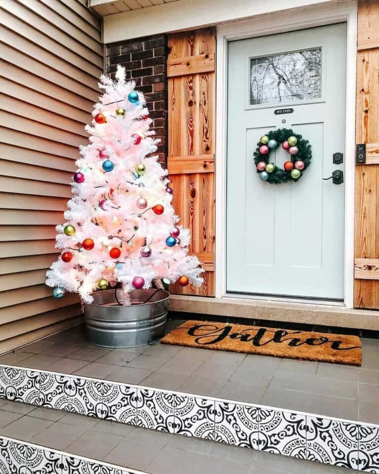Pastel Pink Porch