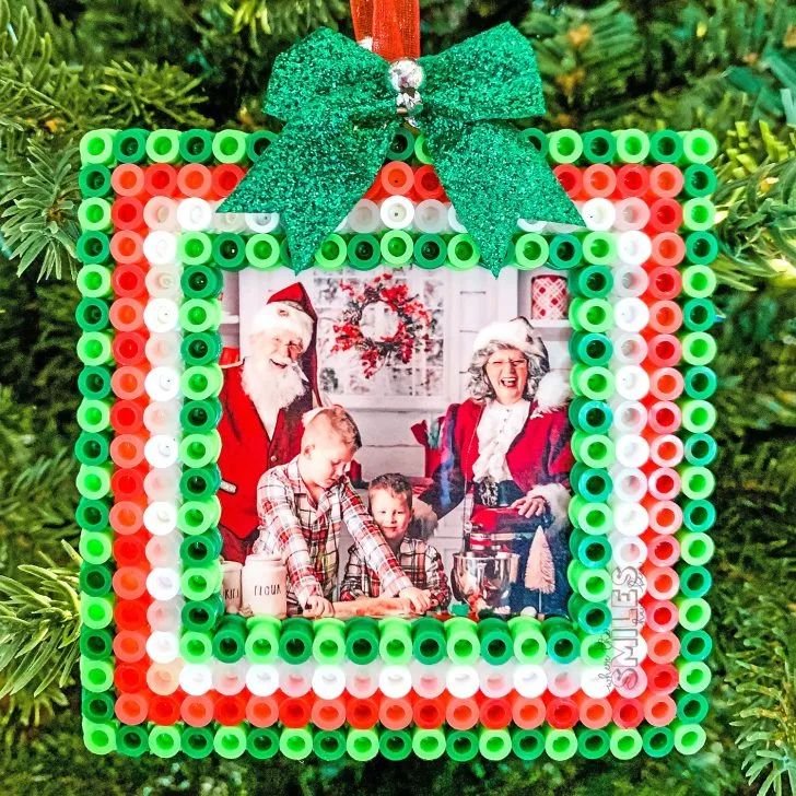 Perler Bead Photo Frames