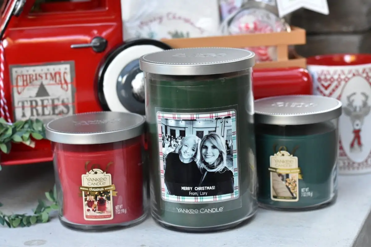 Photo Candle Basket