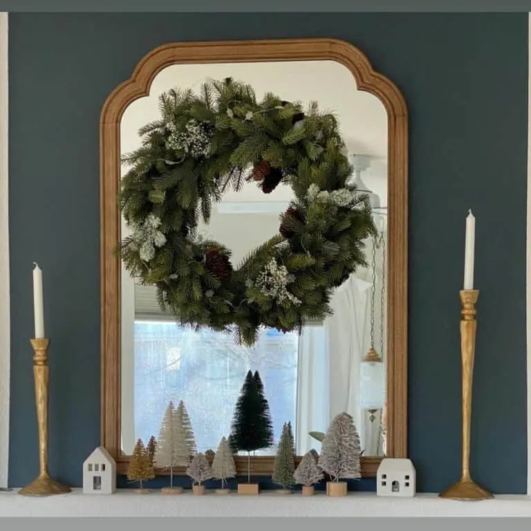 Pine Garlands for Dark Walls
