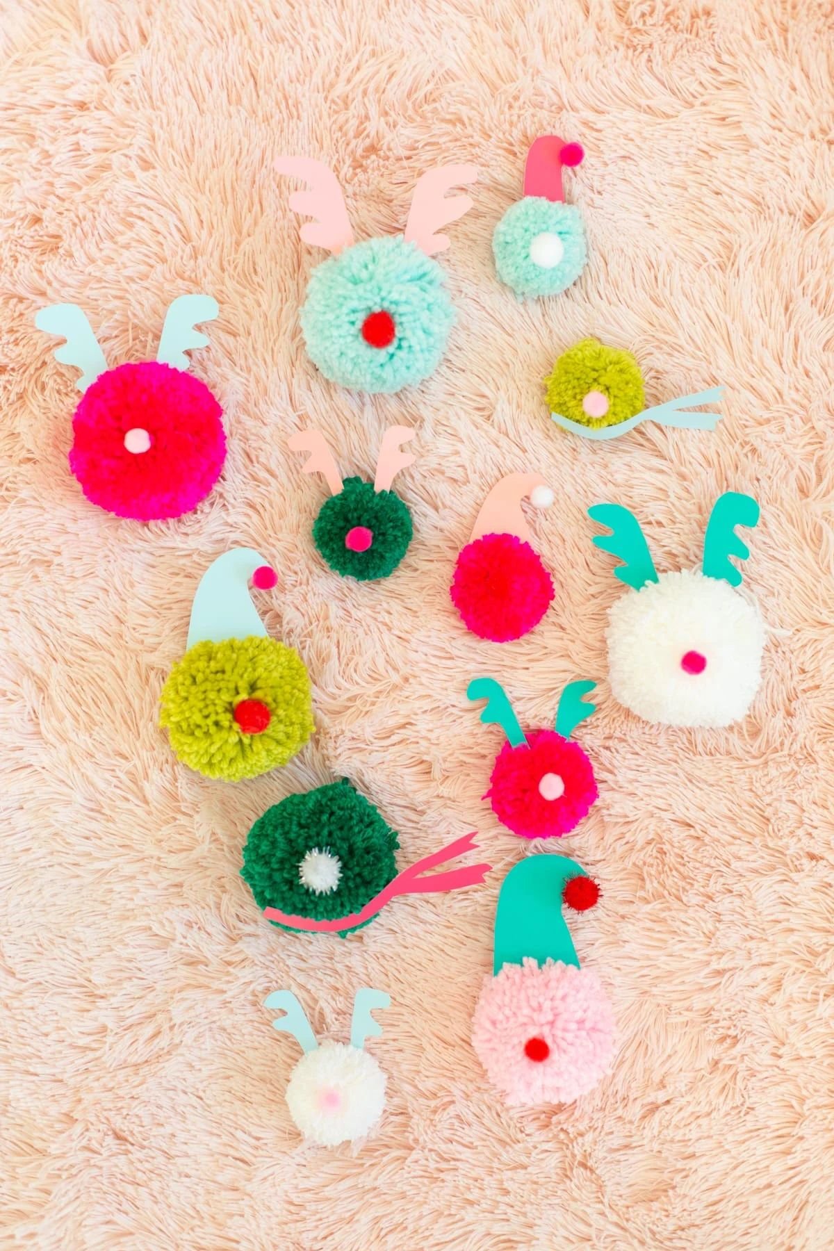 Pom-Pom Ornaments