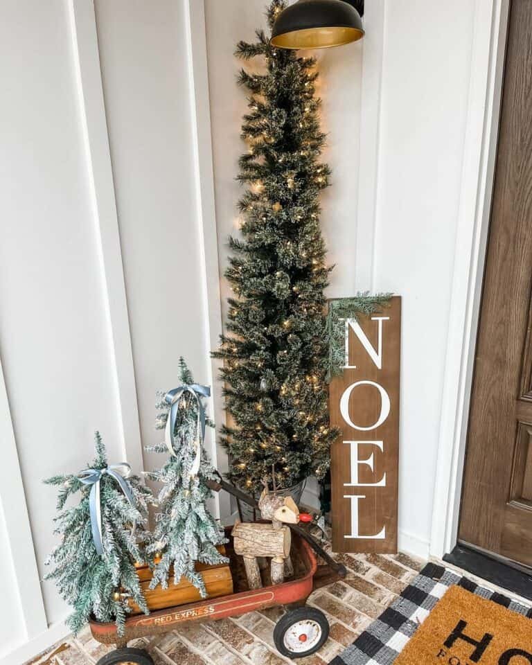 Porch Tree Display