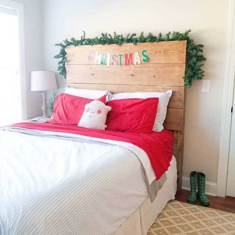 Red Holiday Bedding