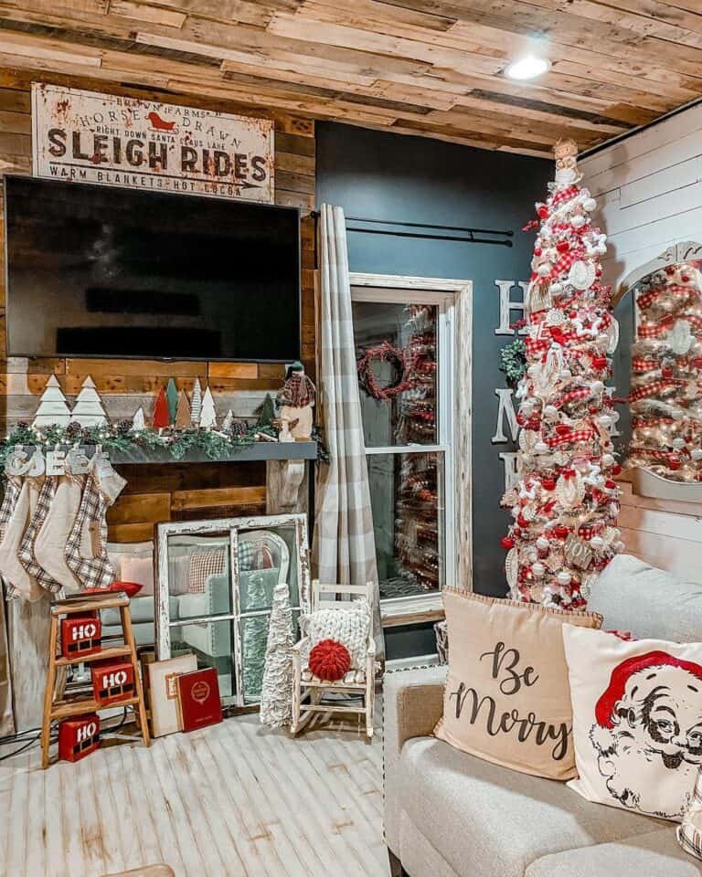 Red White Ornaments