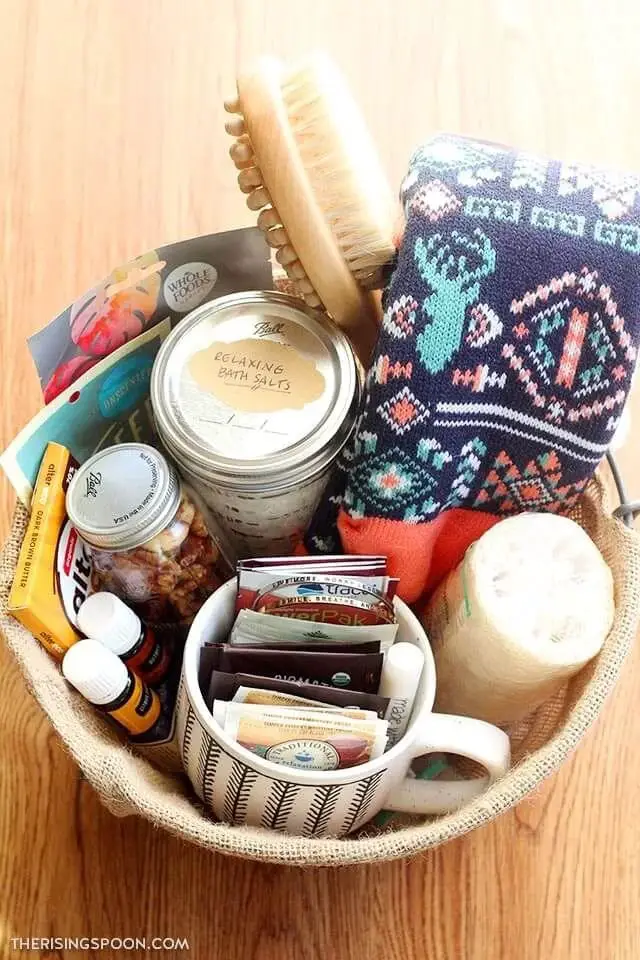 Relaxation Gift Basket