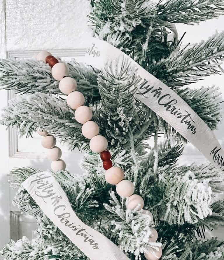 Ribbon Bead Ornaments