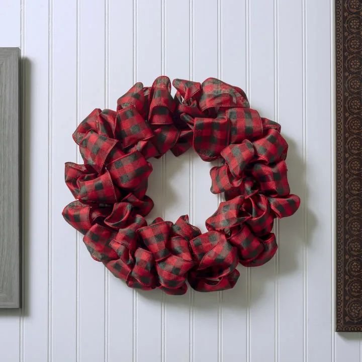 Ribbon Wreath Tutorial