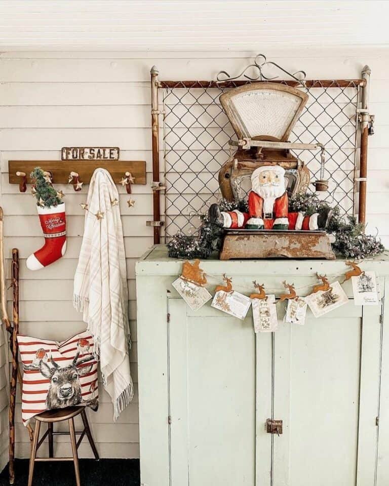 Rustic Christmas Storage