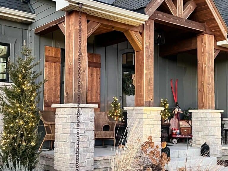 Rustic Farmhouse Porches