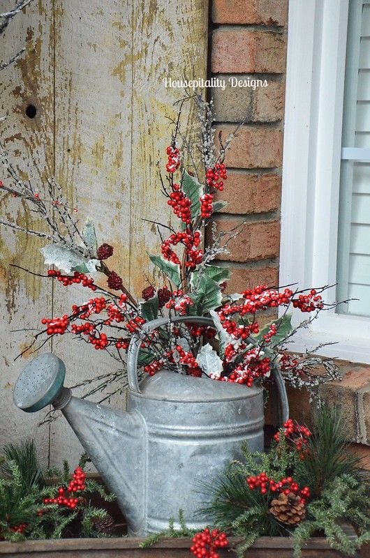 Rustic Metal Watering Can
