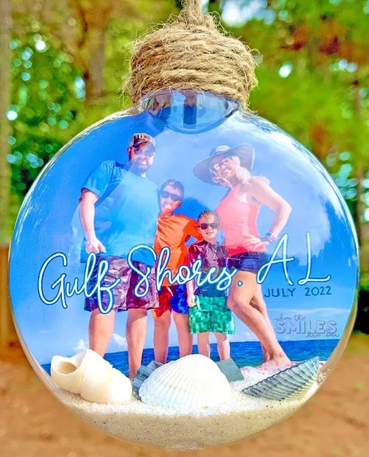 Seashell Christmas Ornaments