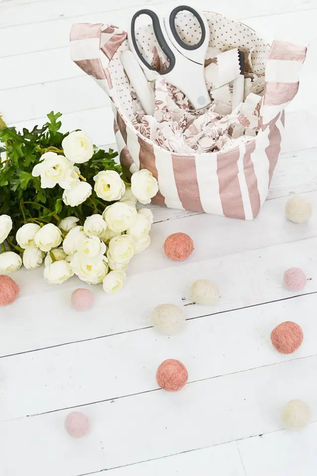 Sewing Gift Basket