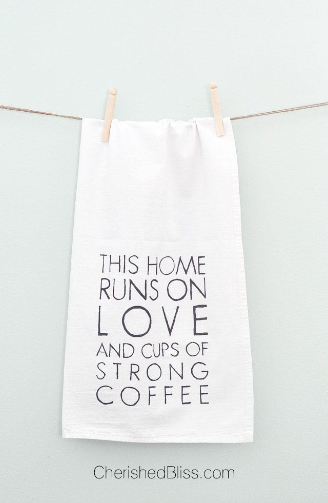 Sharpie Tea Towels