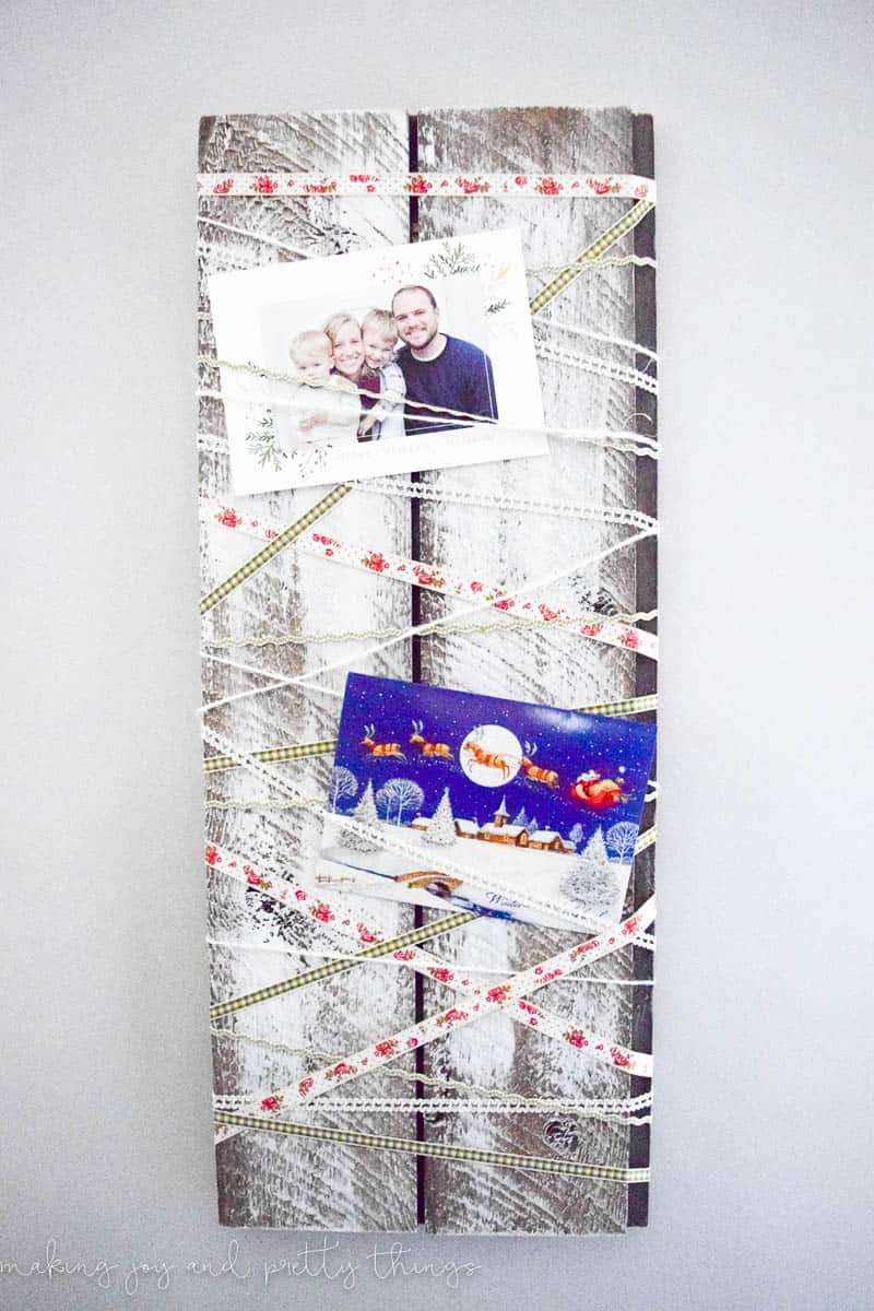 Shiplap Card Display