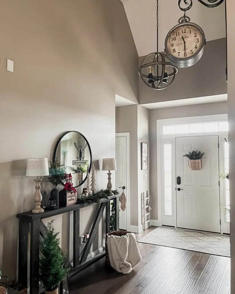 Sidelight Window Entryway