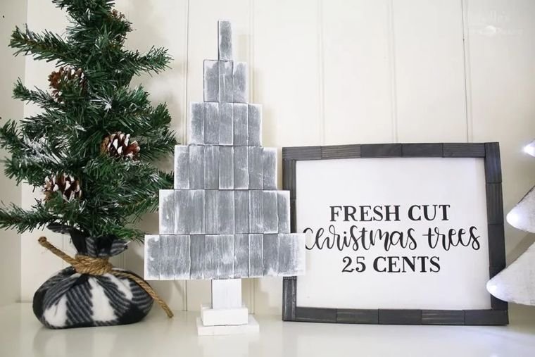 Silver Block Tree