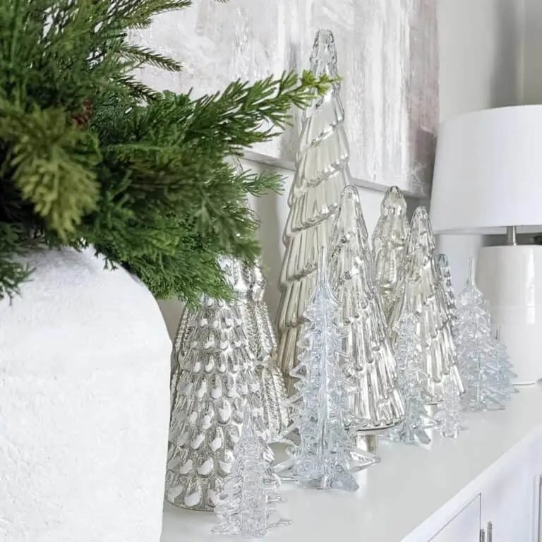 Silver Console Trees