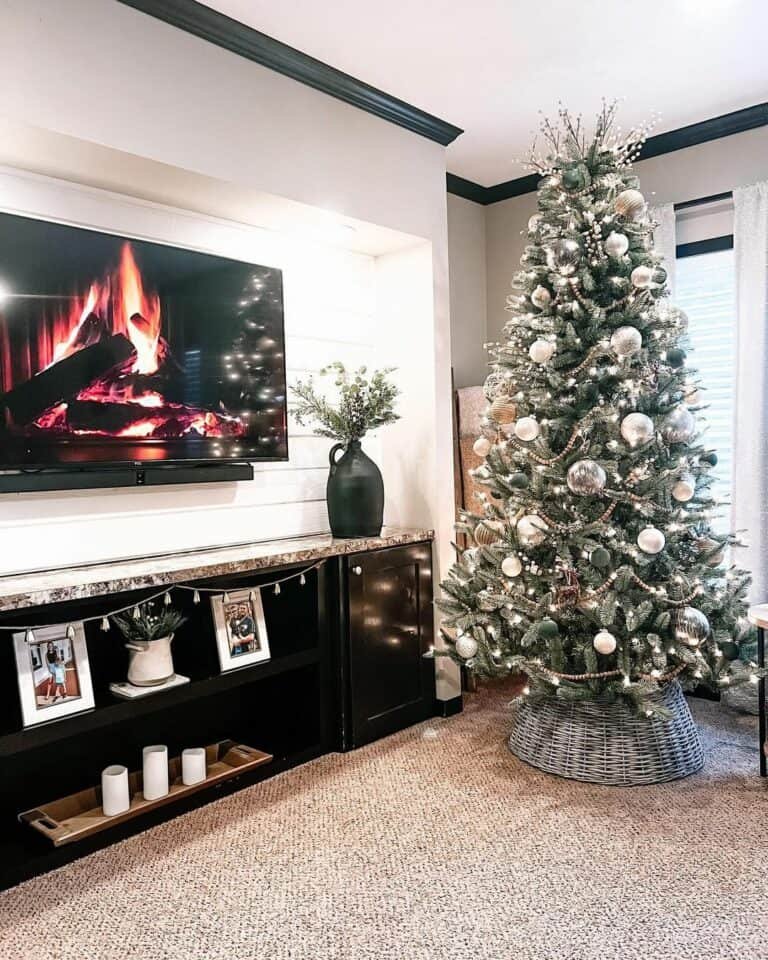 Silver Tree Display
