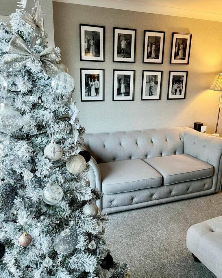 Silver White Tree