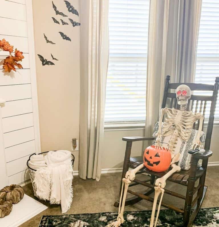 Skeleton in a Rocking Chair