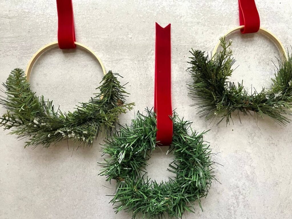 Small Holiday Wreaths