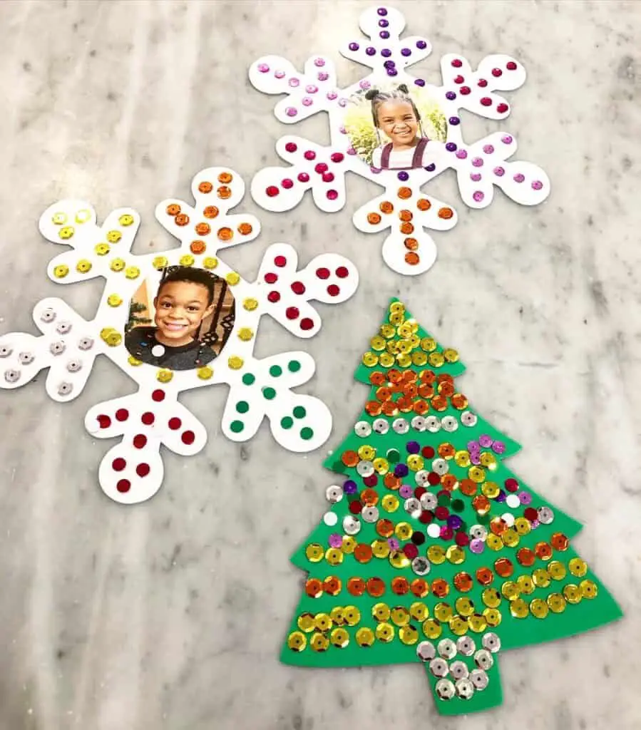 Snowflake Picture Frames