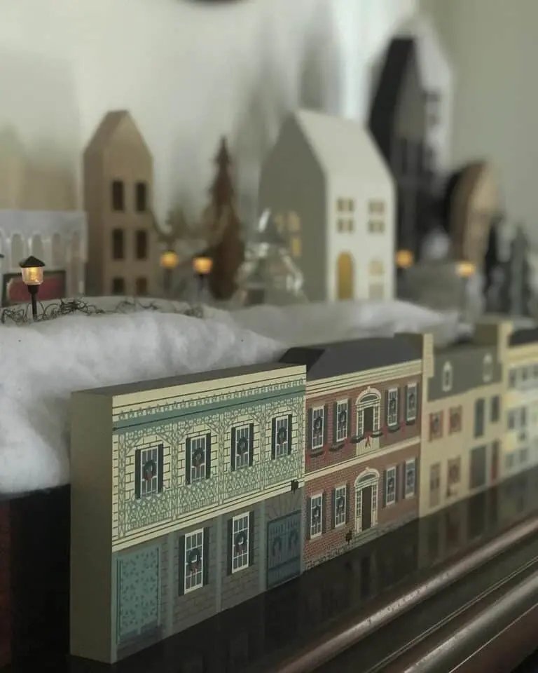 Snowy Christmas Village