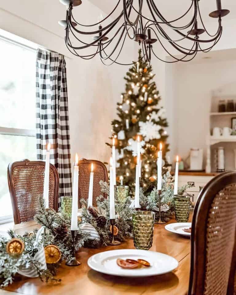 Spiced Orange Table Centerpiece