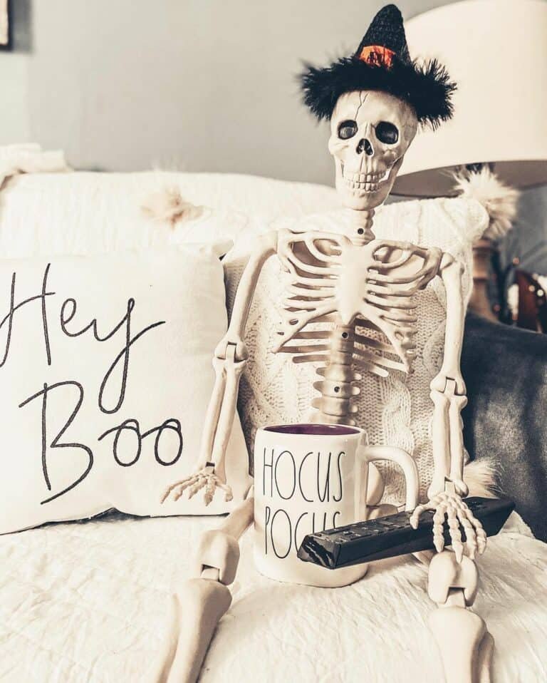 Spooky Couch Decor