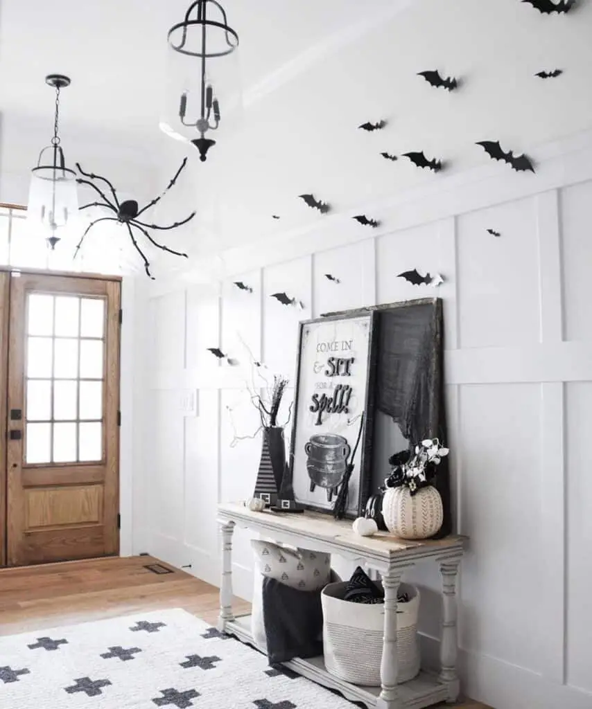 Spooky Entryway Decor