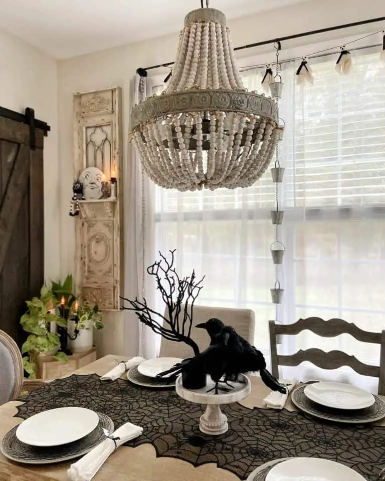 Spooky Farmhouse Centerpiece